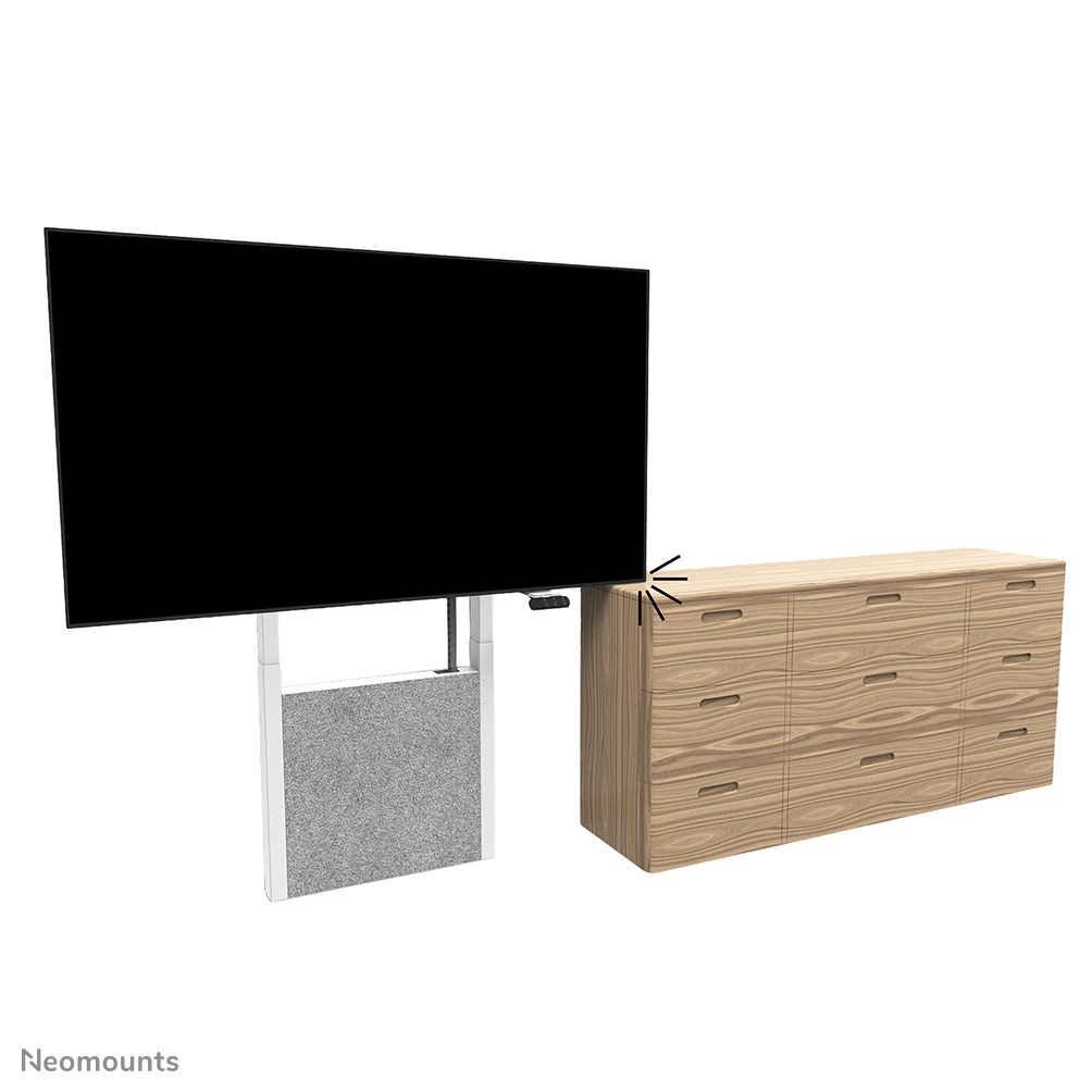 Neomounts WL55-885WH1 Floor-to-wall mount 65-105" - motorised